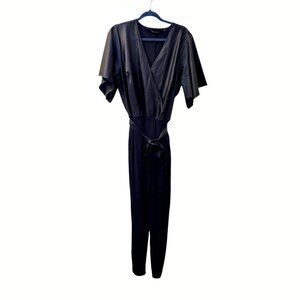 Colleen Lopez Jumpsuit, Size 1X, Black